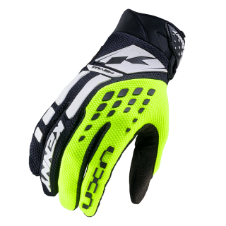 Gants KENNY track jaune fluo 2025 | Oxmoto