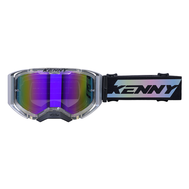 Lunettes KENNY performance evo 2 argent clair 2025 | Oxmoto