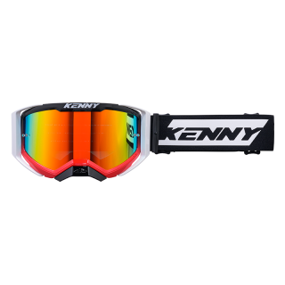 Lunettes KENNY performance evo 2 rouge/blanc 2025 | Oxmoto