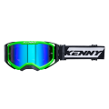 Lunettes KENNY performance evo 2 vert fluo 2025 | Oxmoto