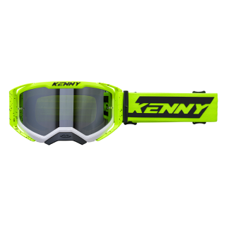 Lunettes KENNY performance evo 2 éclaboussure jaune/blanc 2025