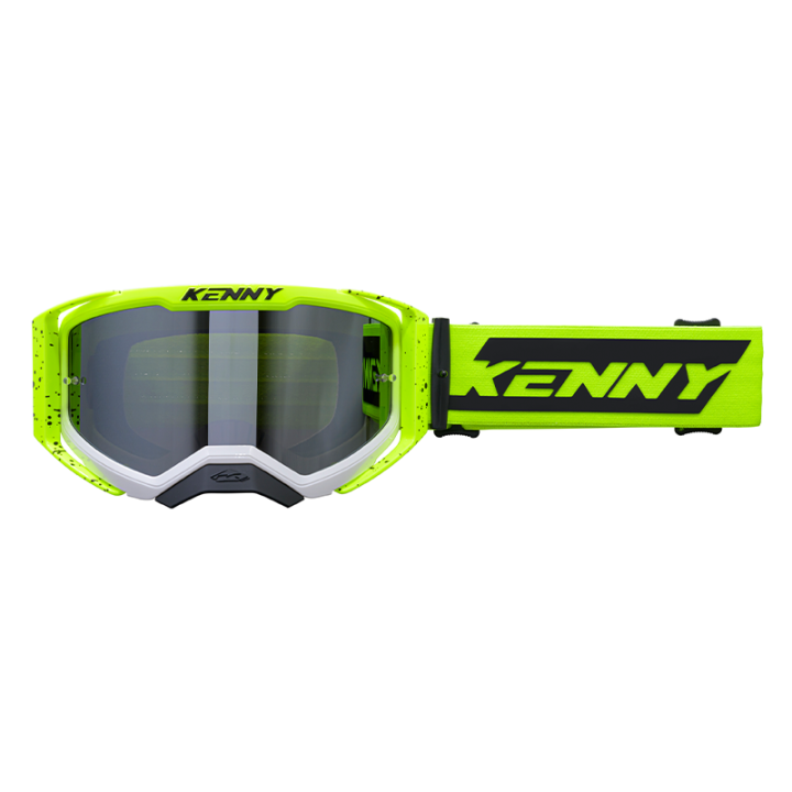 Lunettes KENNY performance evo 2 éclaboussure jaune/blanc 2025