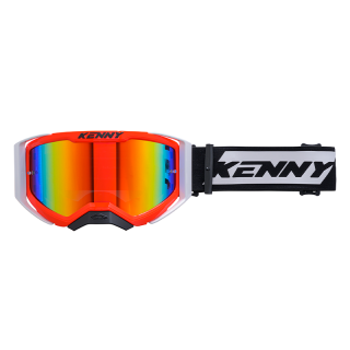 Lunettes KENNY performance evo 2 rouge fluo 2025 | Oxmoto