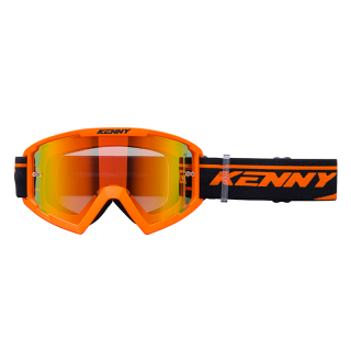 Lunettes KENNY track + orange 2025 | Oxmoto