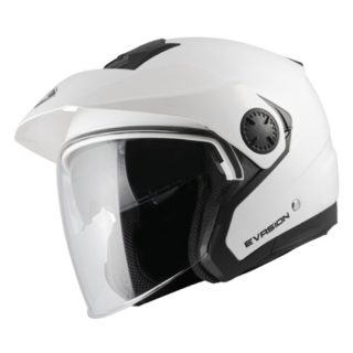 Casque KENNY evasion solid blanc 2025 | Oxmoto