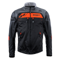 Veste enduro KENNY softshell noir/orange 2025 | Oxmoto