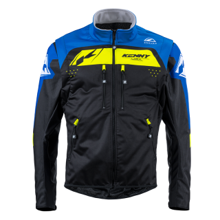 Veste enduro KENNY softshell bleu 2025 | Oxmoto