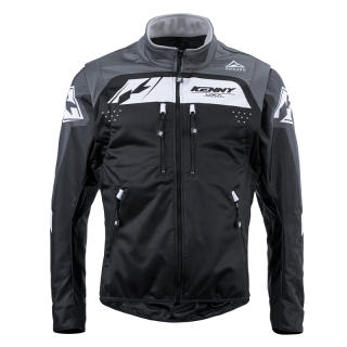 Veste enduro KENNY softshell gris 2025 | Oxmoto