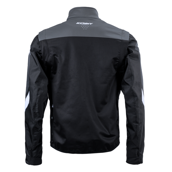 Veste enduro KENNY softshell gris 2025 | Oxmoto