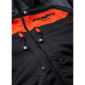 Veste enduro KENNY softshell noir/orange 2025 | Oxmoto