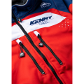 Veste enduro KENNY softshell navy/rouge 2025 | Oxmoto