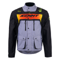 Veste enduro KENNY track gris/jaune fluo 2025 | Oxmoto