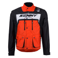 Veste enduro KENNY track orange 2025 | Oxmoto