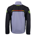 Veste enduro KENNY track gris/jaune fluo 2025 | Oxmoto