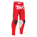 Pantalon Thor sportmode riot noir/rouge 2025 | Oxmoto