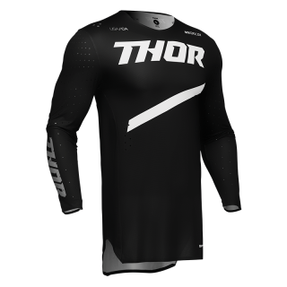 Maillot Thor sportmode brave noir 2025 | Oxmoto