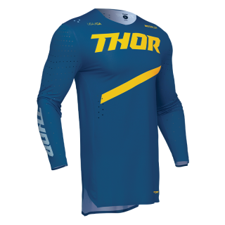 Maillot Thor sportmode brave bleu 2025 | Oxmoto