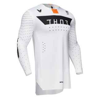 Maillot Thor sportmode rogue blanc/orange 2025 | Oxmoto