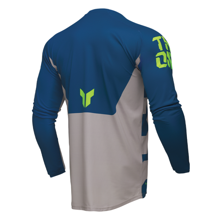 Maillot Thor launchmode forge bleu 2025 | Oxmoto
