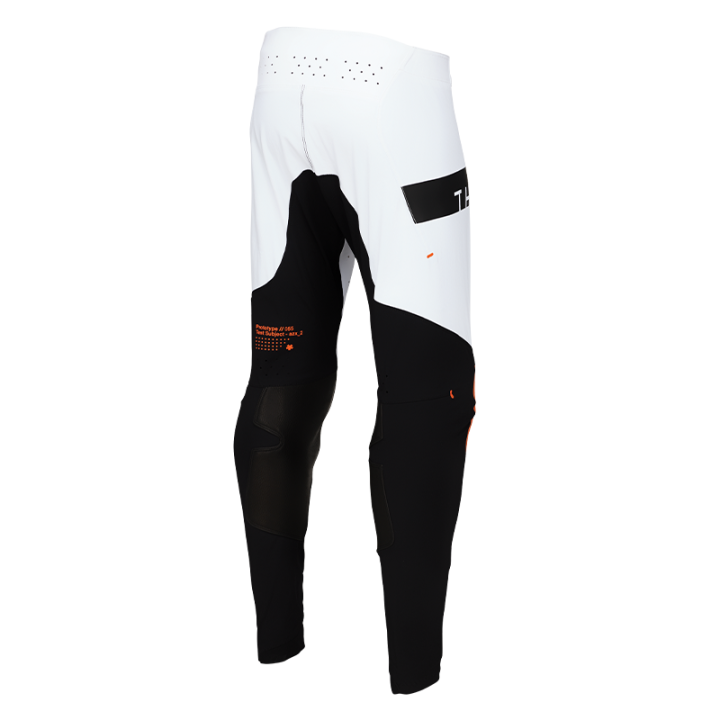Pantalon Thor sportmode rogue blanc/orange 2025 | Oxmoto