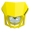 Plaque phare universelle jaune | Oxmoto