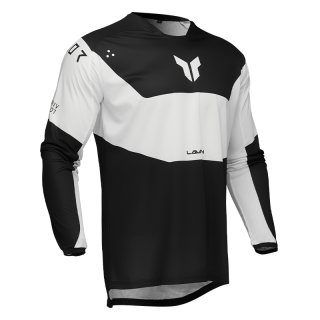 Maillot Thor launchmode storm noir 2025 | Oxmoto