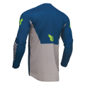 Maillot Thor launchmode forge bleu 2025 | Oxmoto