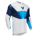 Maillot Thor launchmode storm blanc 2025 | Oxmoto