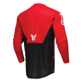 Maillot Thor launchmode forge rouge 2025 | Oxmoto