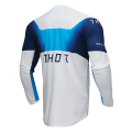 Maillot Thor launchmode storm blanc 2025 | Oxmoto