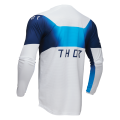 Maillot Thor launchmode storm blanc 2025 | Oxmoto