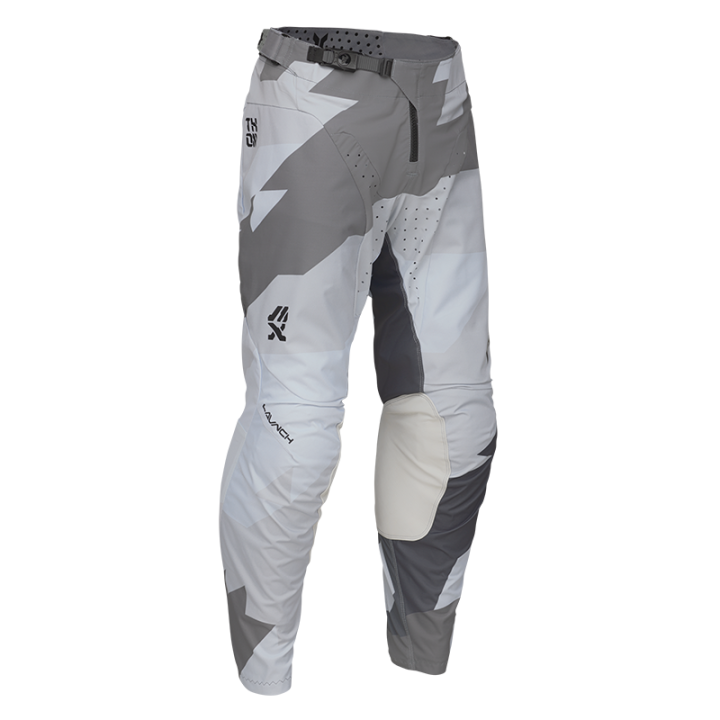 Pantalon Thor launchmode brave gris/noir 2025 | Oxmoto