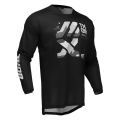 Maillot Thor launchmode brave gris/noir 2025 | Oxmoto