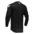 Maillot Thor launchmode brave gris/noir 2025 | Oxmoto