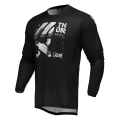 Maillot Thor launchmode brave gris/noir 2025 | Oxmoto