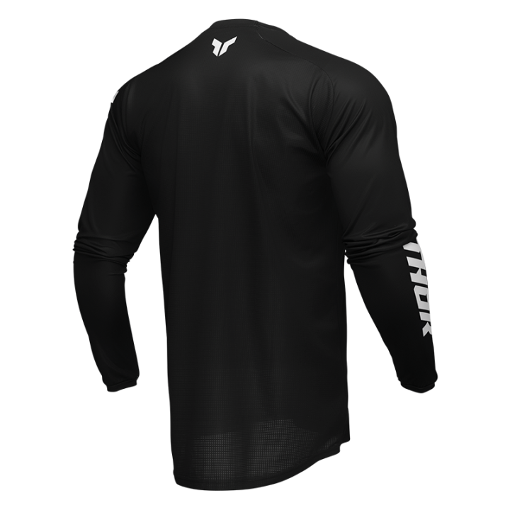 Maillot Thor launchmode brave gris/noir 2025 | Oxmoto