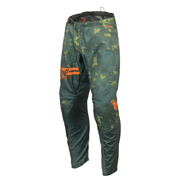 Pantalon Thor sector digi camo forêt verte 2025 | Oxmoto