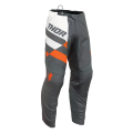 Pantalon Thor sector checker charbon/orange 2025 | Oxmoto