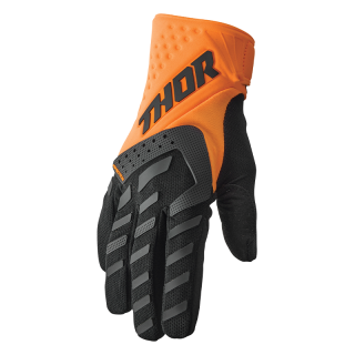 Gants Thor spectrum orange/noir 2025 | Oxmoto
