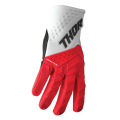 Gants Thor spectrum rouge/blanc 2025 | Oxmoto