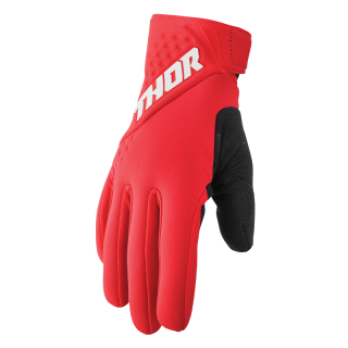 Gants Thor spectrum cold weather rouge/blanc 2025 | Oxmoto