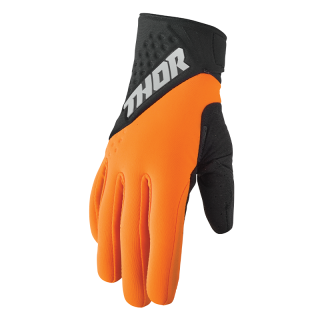 Gants Thor spectrum cold weather orange fluo/noir 2025
