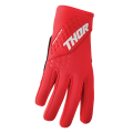 Gants Thor spectrum cold weather rouge/blanc 2025 | Oxmoto