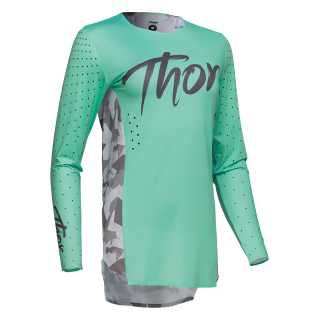 Maillot femme Thor sportmode shadow teal 2025 | Oxmoto