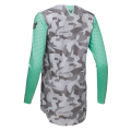 Maillot femme Thor sportmode shadow teal 2025 | Oxmoto