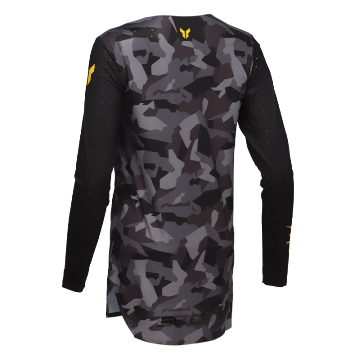 Maillot femme Thor sportmode shadow noir 2025 | Oxmoto