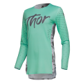 Maillot femme Thor sportmode shadow teal 2025 | Oxmoto
