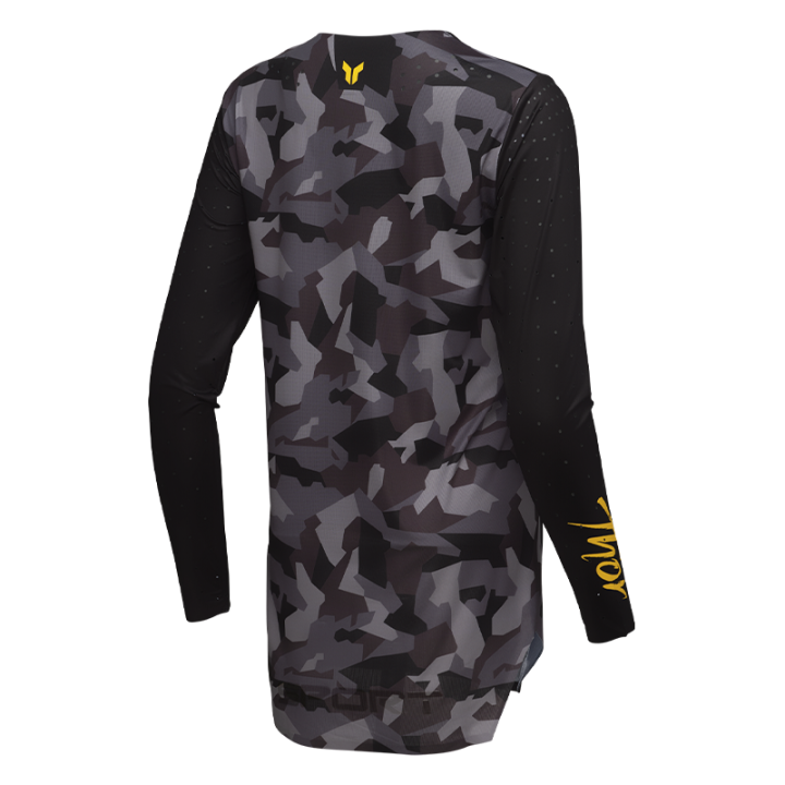 Maillot femme Thor sportmode shadow noir 2025 | Oxmoto