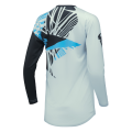Maillot femme Thor sector split bleu ciel étoilé/noir 2025
