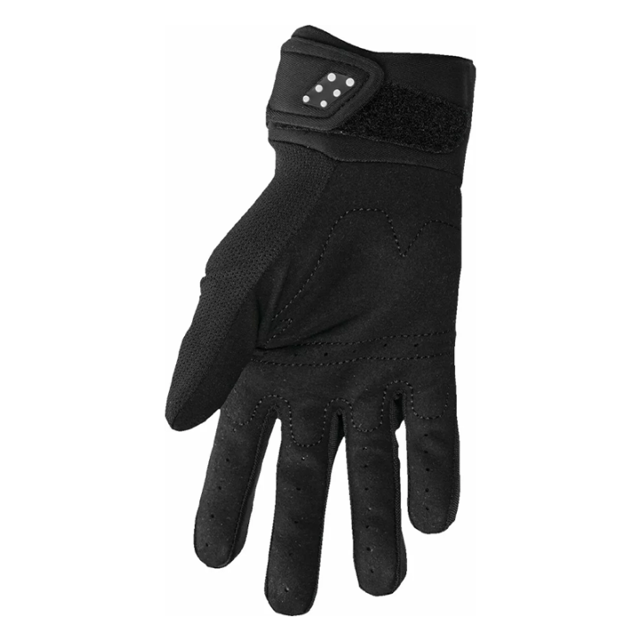 Gants Thor spectrum femme noir/blanc | Oxmoto